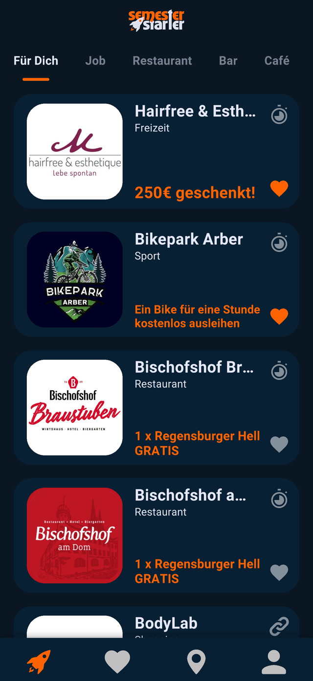 Semesterstarter App