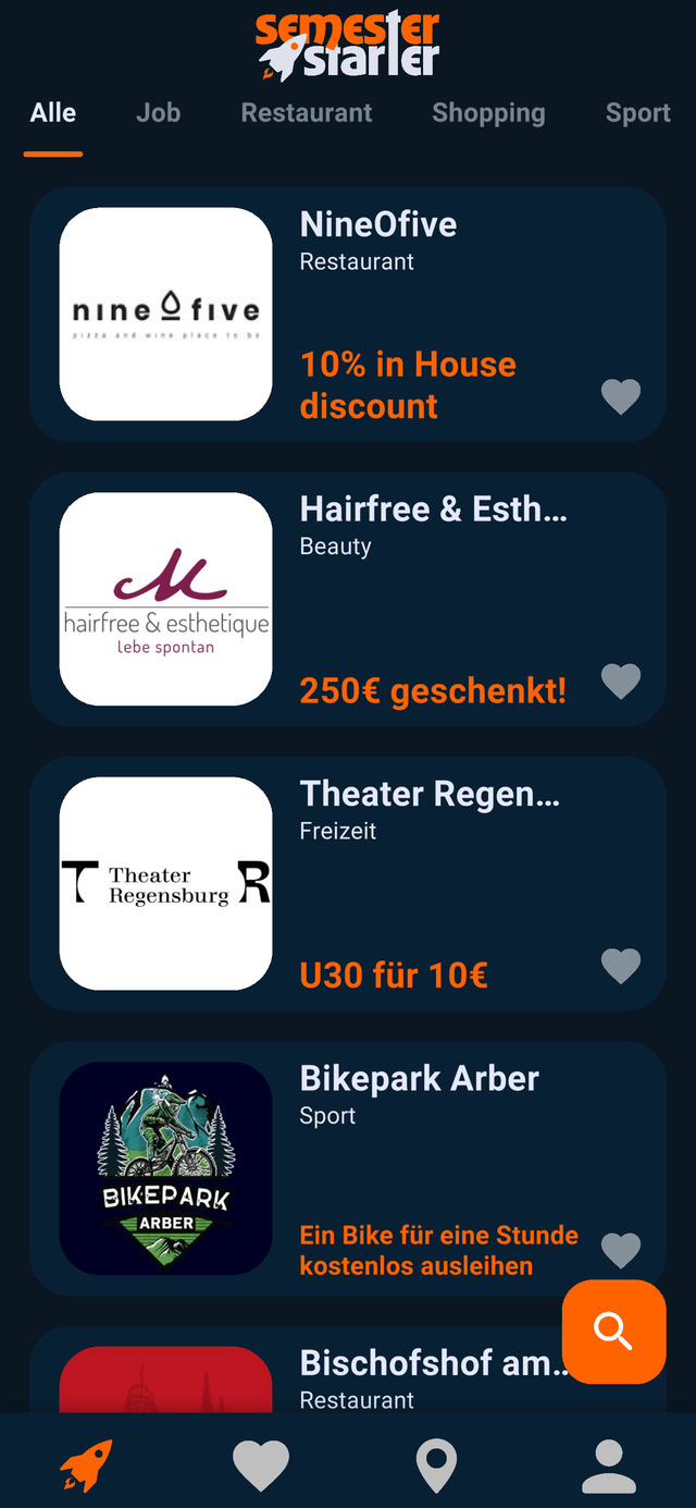 Semesterstarter App